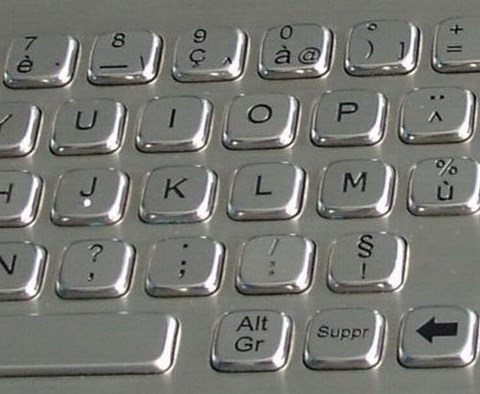 keyproline clavier inox anti-vandale