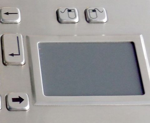keyproline clavier inox anti-vandale avec touchpad